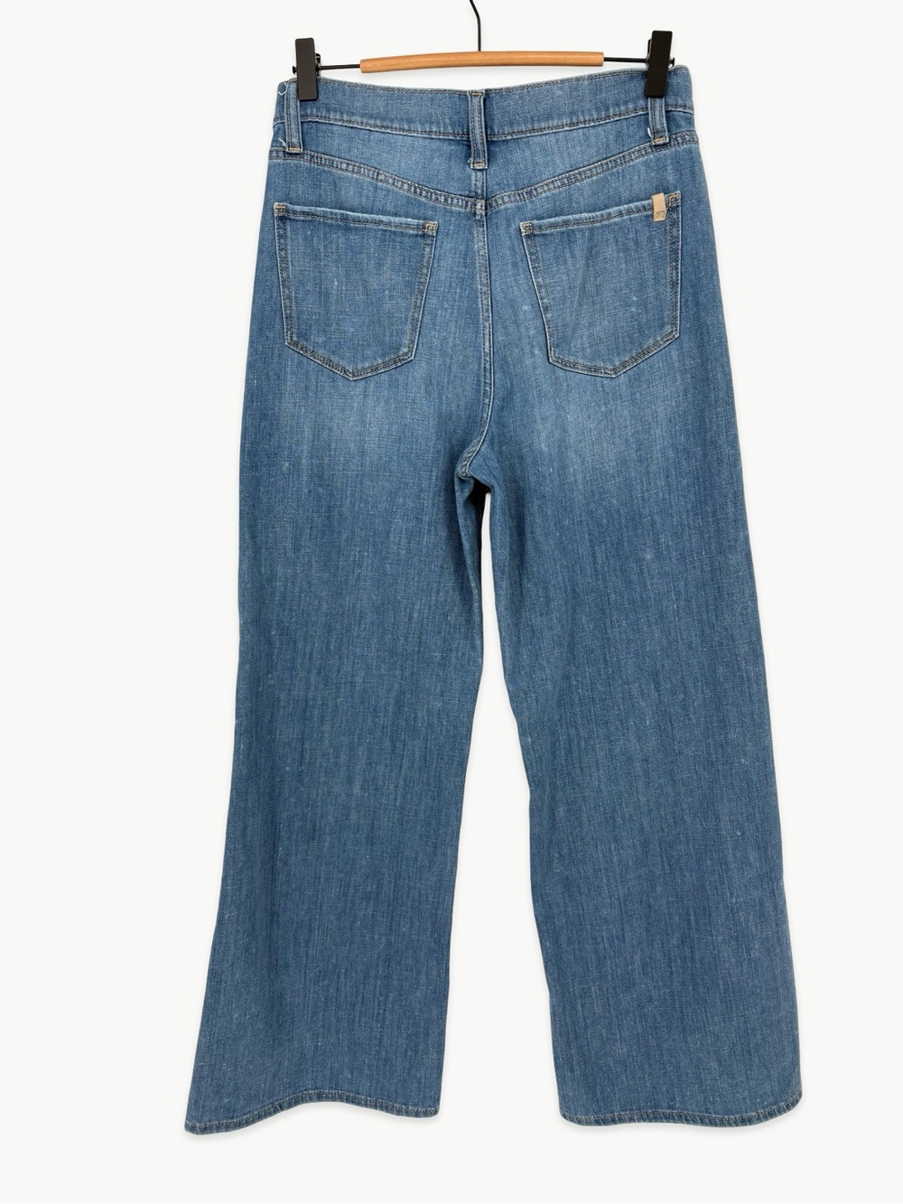 Joe's Jeans The Mia Petite Size 28 in Hot Shot High Rise Wide Leg Jeans Indigo - Picture 3 of 11